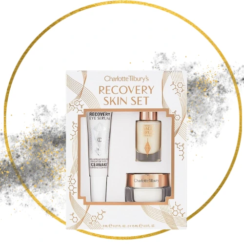 Set De Soins Visage Charlotte Tilbury 'Recovery Skin Set' (Sérum, Crème, Sérum Yeux) - Neuf